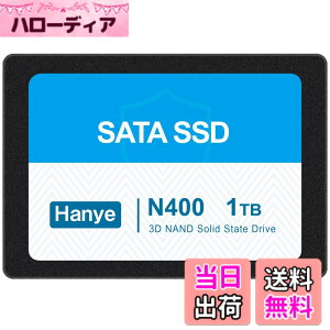 �y���������zHanye SSD 3D NAND TLC�̗p ����2.5�C���` SATAIII 6Gb/s 520MB/s �A���~��➑� ���K�㗝�X�i ����3�N �T�C�Y�F1TB(1000GB)