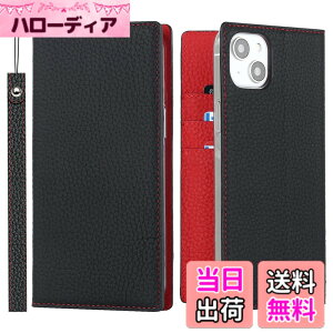 �y���������zLitchi pattern case for iPhone 14 �F�F01�u���b�N�A�T�C�Y�FiPhone 14