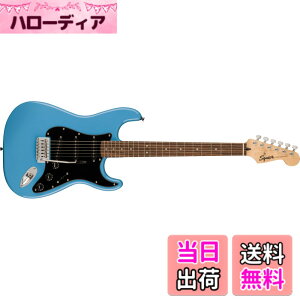 �y���������zSquier by Fender �X�N���C���[ �G���L�M�^�[ Squier Sonic Stratocaster �F�FCalifornia Blue