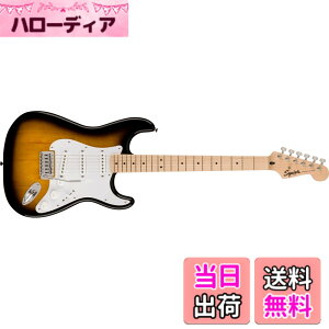 �y���������zSquier by Fender �X�N���C���[ �G���L�M�^�[ Squier Sonic Stratocaster �F�F2-Color Sunburst