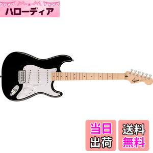 �y���������zSquier by Fender �X�N���C���[ �G���L�M�^�[ Squier Sonic Stratocaster �F�F�u���b�N
