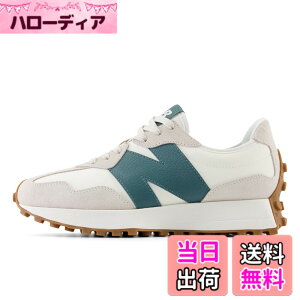 �y���������znew balance(�j���[�o�����X) ���f�B�[�X 327 WS327 W327 �����f���X�j�[�J�[ �F�FGA(WHITE/GREEN)�A�T�C�Y�F24.5 cm B