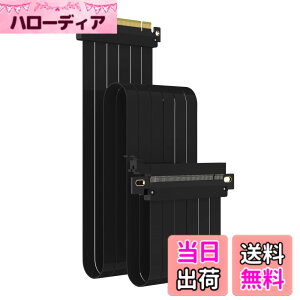 �y���������zGLOTRENDS PCIe 3.0 X16���C�U�P�[�u�� GPU �}�E���g�p PCI-E Gen3�Ή� 16GB/s���x �F�F�u���b�N�A�T�C�Y�F1000mm