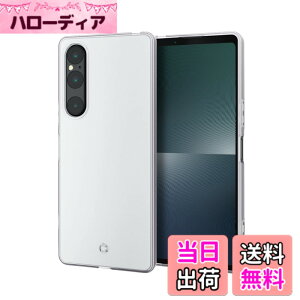 �y���������z�G���R�� Xperia 1 V (SO-51D / SOG10) �P�[�X �ϏՌ� ���d�x �n�C�u���b�h�f�� ���C�����X�[�d�Ή� �X�g���b�v�z�[���t�� �ו��܂��k���Ƀt�B�b�g����ɂݐ݌v �N���A �F�F�N���A