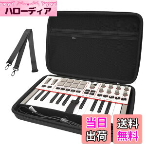 �y���������zMusiin �n�[�h�V�F���P�[�X Arturia MiniLab 3/MiniLab MkII 25 �X�����L�[�{�[�h�R���g���[���[��Arturia Midi �R���g���[���[�V���Z�T�C�U�[�ɑΉ� �F�F�u���b�N///�z���C�g�A�T�C�Y�FBlack