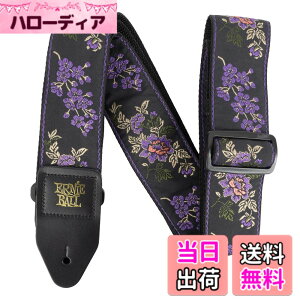 �y���������z�y���K�i�z ERNIE BALL JACQUARD STRAP �F�F���x���_�[�E�u���b�T���A�T�C�Y�F�W��