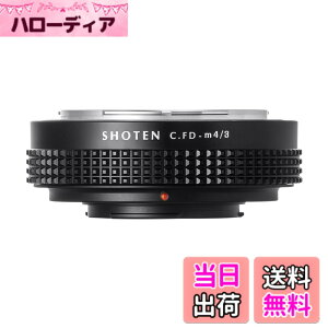 �y���������zSHOTEN �}�E���g�A�_�v�^�[ m43 �F�F�u���b�N�A�T�C�Y�F�L���m��FD�}�E���g