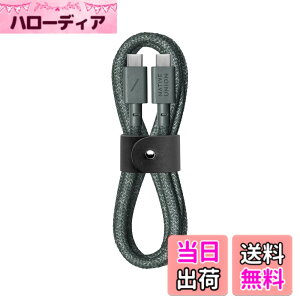 �y���������zNative Union�i�l�C�e�B�u���j�I���jType-C Belt Cable - 1.2m ������ USB-C to USB-C �[�d�P�[�u�� - iPhone 17 / 17 Pro / 17e�AiPhone Air�AiPad Pro/Air (M4)�AMacBook Air (M5)�AGalaxy S26 / S25�AFlip/Fold 7 �Ή� �F