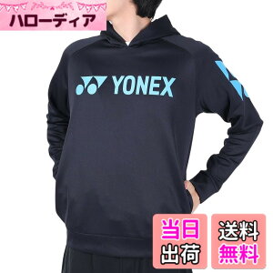 �y���������z���l�b�N�X�iYONEX�j �e�j�X�E�F�A �X�E�F�b�g�p�[�J�[ RWX23005-188 �F�F�u���b�N/�u���[�A�T�C�Y�FS
