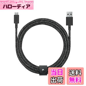 �y���������zNative Union�i�l�C�e�B�u���j�I���jBelt Cable USB-A to USB-C �| 1.2m & 3m �����͏[�d�P�[�u�� ���U�[�X�g���b�v�t�� �| iPhone 17 Pro / 17e / Air�AGalaxy S26 / S25 Ultra�AZ Fold 7 / Flip 7�APixel 10 Pro�AiP