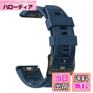 �y���������z[YOCAHU] QuickFit 22 mm �o���h �����p for Garmin Fenix 8 47mm / epix Pro 47mm, Fenix 7 Pro Solar/Approach S70 47 mm/Forerunner 965 �Ή� �X�g���b�v �V���R�� �x���g �_�炩�� �h���� �K�[�~�� �p �����o���h