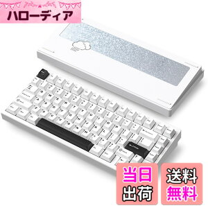 �y���������z�yWOBKEY Rainy 75�L�[�{�[�h�z�J���̂悤�ȑŌ��� ���J�j�J���L�[�{�[�h 3WAY�ڑ� OS�݊��� �z�b�g�X���b�v��VIA�̑Ή� �J�X�^�}�C�Y�� �K�X�P�b�g�f�U�C�� �A���~�j�E���f�ގg�p RG