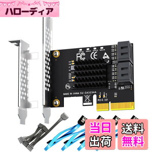 �y���������zGLOTRENDS PCIe SATA ���݃{�[�h �F�FPCIE 3.0 X2�B�A�T�C�Y�F4-Port, X2