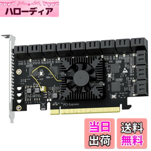 �y���������zGLOTRENDS PCIe SATA ���݃{�[�h �F�FPCIE 3.0 X8�B�A�T�C�Y�F24-Port, X8