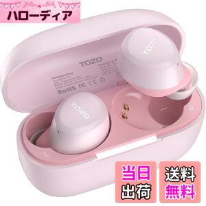 �y���������zTOZO A1 �C���z�� bluetooth ���C�����X�C���z�� ���ቹ�� �g�F�n���� ���^�y�� �}�C�N���� AI �ʘb���m�C�Y���_�N�V���� �J�X�^��EQ �A�v���Ή� �h�� �ő��32���Ԃ̘A���Đ� �Ԃ�[