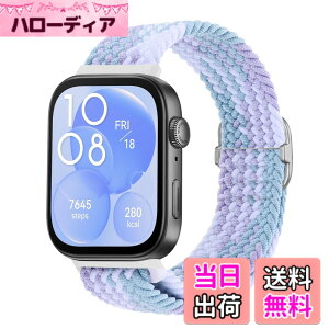 �y���������z[KeeFos] �o���h Huawei(�t�@�[�E�F�C) Watch Fit 5 Pro/5/4 Pro/Fit 4/Fit 3 �Ή� �����o���h �i�C�����f�� �ւ��x���g �݊��� �L�k�� �T�C�Y���� �҂݃u���X���b�g �ʋC�� �_�炵�� �X�|�[ �F