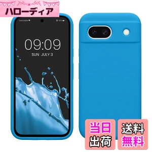 �y���������zkwmobile �X�}�z�P�[�X Google Pixel 8a�Ή� �P�[�X - TPU ���L�b�h �V���R�� �J�o�[ - �ϏՌ� ���h�~ �T���T�� Case �܂΂䂢 �u���[ �F�F�܂΂䂢 �u���[�A�T�C�Y�FPixel 8a