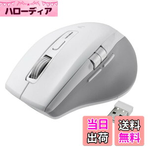 �y���������z�T�����_�C���N�g Bluetooth �}�E�X ���X�N���[�� �[�d�� �É� �}���`�y�A�����O �y�߂�/�i�ރ{�^�����ځz iOS�Ή� 400-MABT191_400-MAWBT207 �F�F�z���C�g