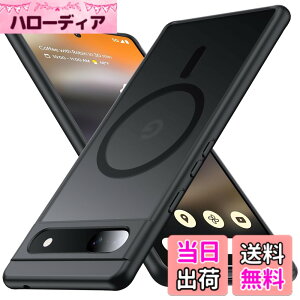 �y���������zFNDMIL Google Pixel Series �p �J�o�[ Mag-Safe�Ή� ���^ �F�F�u���b�N[Magsafe �Ή�]�A�T�C�Y�FGoogle Pixel 6a