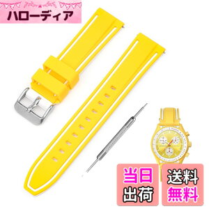 �y���������z[Jumpsunfun] 20mm ���v�o���h for SwatchxOMEGA Speedmaster MoonSwatch �X�E�H�b�`�ƃI���K�p�V���R�����v�x���g Quick Release �����H��t�� �F�F�C�G���[�E�z���C�g���C��
