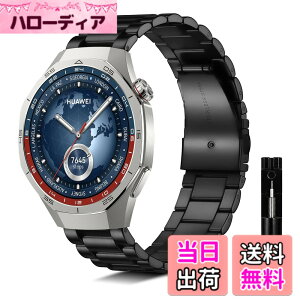 �y���������z[KeeFos] 22mm �o���h Huawei Watch GT5 Pro 46mm/Huawei Watch GT5 46mm/Watch GT4 46mm/Watch 4 46mm/Watch 4 Pro 48mm/Watch GT 3 �Ή� �����o���h �X�e�����X �E�H�b�`�o���h �����o���h �����ȒP �����������