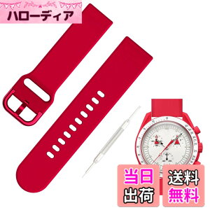 �y���������z[Jumpsunfun] 20mm �V���R�����v�o���h for SwatchxOMEGA Speedmaster MoonSwatch �X�E�H�b�`�ƃI���K�x���g Quick Release �����H��t�� �F�F���b�h