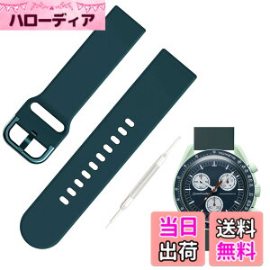 �y���������z[Jumpsunfun] 20mm �V���R�����v�o���h for SwatchxOMEGA Speedmaster MoonSwatch �X�E�H�b�`�ƃI���K�x���g Quick Release �����H��t�� �F�F�_�[�N�O���[��