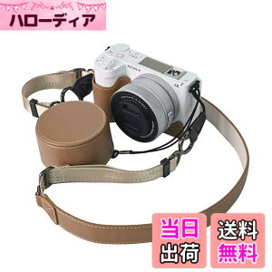�y���������zVOVMOEYA �J�����P�[�X For SONY ZV-E10II ZV-E10markii ZV-E10M2�CZVE10 II�{�f�B�P�[�X For �\�j�[ ZV-E10M2�J�����P�[�X ZV-E10markii �J�����ی�J�o�[ PU���U�[ D��l�W���t�� ��ʊJ�� �d�r���� �S