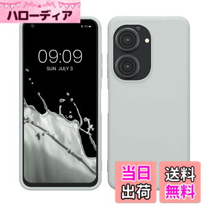�y���������zkwmobile �X�}�z�P�[�X ASUS Zenfone 10 / Zenfone 9�Ή� �P�[�X - �ϏՌ� ����~�� �\�t�g TPU �V���R�� - �ԐF �F�F�N�[�� �~���g