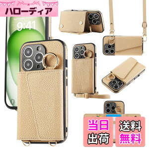 �y���������zXKringCKPTcs Wallet Case for iPhone 16 �F�F�J�[�L�A�T�C�Y�FiPhone 16 Pro Max