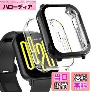 �y���������zHianjoo 2���� Xiaomi Redmi Watch 5 Active �Ή� �P�[�X �t�B���� [�ی�J�o�[ + �t�B���� ��̌^] Xiaomi Redmi Watch 5 Active �Ή� �J�o�[ TPU�f�� �\�t�g�P�[�X �S�ʕی� �ی�t�B���� �Ռ��z��