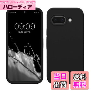 �y���������zkwmobile �X�}�z�P�[�X Google Pixel 9a�Ή� �P�[�X - TPU ���L�b�h �V���R�� �J�o�[ - �ϏՌ� ���h�~ �T���T�� Case ���F �F�F�u���b�N�A�T�C�Y�FPixel 9a