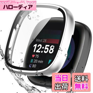 �y���������zBOOLINN For Fitbit sense2 �J�o�[/Fitbit versa4 �J�o�[ 3D���p�G�b�W �����^ PC+�K���X�f�� ��̌^ �t�@�[�E�F fitbit sense2 �P�[�X/fitbit versa4 �P�[�X �Ή� �����ߗ� �L�Y�h�~ �w��h�~ �ȒP��