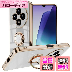 �y���������zLuFiYa �P�[�X �����O�t�� �J�o�[ TPU�f�� �X�^���h�@ �X�}�z�P�[�X �y�� �ϏՌ� ���� �C�菝�h�~ �����h�~ �ԍڃz���_�[ 360°��] �P�[�X �F�F�z���C�g�A�T�C�Y�FXiaomi Redmi 14C