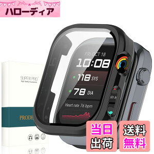 �y���������z�P�[�X+�K���X�t�C���� PC+�K���X �����x �L�Y�h�~ ��̌^�J�o�[ ���t���ȒP �y�� �ی�J�o�[ �F�F�u���b�N�A�T�C�Y�FHUAWEI WATCH D2