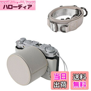 �y���������zVOVMOEYA �J�����P�[�X For X-M5�C�����Y�L���b�v�t�� �X�g���b�v�t�� Fuji XM5�{�f�B�P�[�X For XM5 �J�����P�[�X X-M5 �J�����ی�J�o�[ PU���U�[ D��l�W���t�� ��ʊJ�� �d�r���� �S��