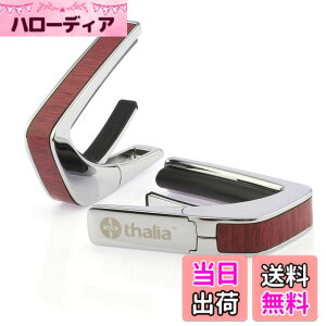 �y���������z�^���A �J�| Thalia Capos Exotic Wood Series �M�^�[ 12�C���`�t���b�g�p�b�h�t�� �F�FPURPLE HEART / Chrome