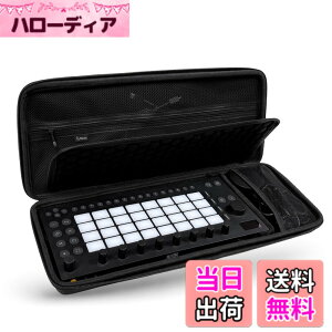 �y���������zMusiin �J�X�^���v���_�N�V�����X�e�[�V�����P�[�X Ableton Move�Ή��P�[�u���R���p�[�g�����g�����Ƀ��b�V���|�P�b�g�t���Œ�f�U�C���R���p�N�g�g���x���P�[�X �F�Fblack