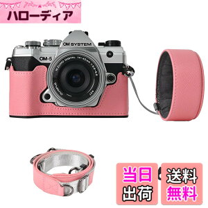 �y���������zVOVMOEYA �J�����P�[�X For Olympus OM-5/OM-D E-M5 III�COM-5�{�f�B�P�[�X For Olympus E-M5 III�J�����P�[�X OM5 �J�����ی�J�o�[ PU���U�[ D��l�W���t�� ��ʊJ�� �d�r���� �S�ʕی� �X�g���b�v