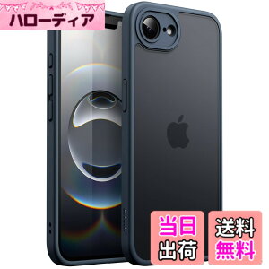 �y���������zJETech iPhone 16e / 17e / 17 Pro�p �}�b�g�P�[�X �ϏՌ����~���^���[�O���[�h�̗����ی� ������̔������w�� �X�}�z�J�o�[ �w��h�~ �F�F�X�g�[���u���[�A�T�C�Y�FiPhone 17e/16e