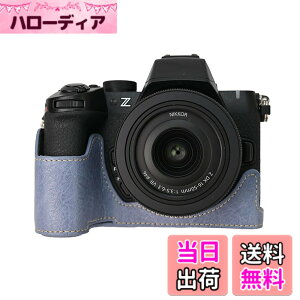 �y���������zVOVMOEYA �ی�J�����P�[�X Nikon Z50 II �~���[���X�J�����p Nikon Z50II�p �n�[�t�P�[�X �\�t�g�}�C�N���t�@�C�o�[�C���i�[�t�� Nikon Z50 II�J�����J�o�[�@�\ 1/4�C���`-20�� ���g�� PU �F