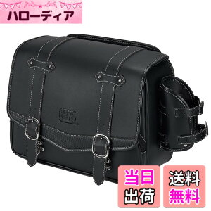 �y���������zKEMIMOTO �T�C�h�o�b�O �o�C�N�p �T�h���o�b�O �o�b�N �h���� �h�� �h�����N�z���_�[�t�� �������[ �u���b�N 5L/9L/10L/15L/20L �F�FBlack�A�T�C�Y�F20L�i�W���j