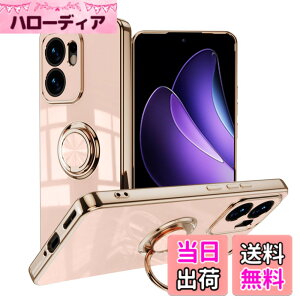 �y���������zLuFiYa �P�[�X �����O�t�� �J�o�[ TPU�f�� �X�^���h�@ �X�}�z�P�[�X �y�� �ϏՌ� ���� �C�菝�h�~ �����h�~ �ԍڃz���_�[ 360°��] �P�[�X �F�F�s���N�A�T�C�Y�FOPPO Reno 13A 5G