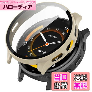 �y���������zTOORQR For GARMIN Venu 3�Ή� �P�[�X �K�[�~��Venu 3 �g�E�H�b�`�P�[�X �����K���X ��̌^ �ϏՌ� PC�f�ޒ����^ ���h�~ �S�ʕی� �w��h�~ ��U�h�~ �����x �����ߗ� venu 3 �p �J�o�[ 45mm 