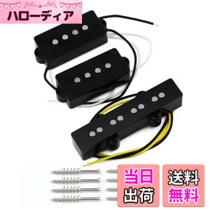 �y���������zFLEOR Alnico5 �M�^�[ �x�[�X �s�b�N�A�b�v �t�B�b�g 4 �� P �x�[�X J �x�[�X �M�^�[ �s�b�N�A�b�v���� �T�C�Y�FPJ Pickups Set