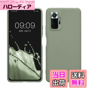 �y���������zkwmobile �X�}�z�P�[�X Xiaomi Redmi Note 10 Pro�Ή� �P�[�X - �ϏՌ� ����~�� �\�t�g TPU �V���R�� - ���x���_�[ �F�F�O���[���O���[