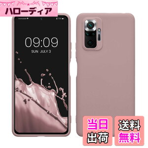 �y���������zkwmobile �X�}�z�P�[�X Xiaomi Redmi Note 10 Pro�Ή� �P�[�X - �ϏՌ� ����~�� �\�t�g TPU �V���R�� - ���x���_�[ �F�F�k�[�h���C���b�N