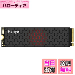 �y���������zHanye E500P ����SSD PCIe Gen5 M.2 NVMe 2280 DRAM���� �������Ǎ�14200MB/s����13400MB/s SMI 6nm�R���g���[���[���� PS5����m�F�� HPC/�Q�[�~���OPC/�N���G�C�^�[�����������K�i���[�J�[5�N �T�C�Y