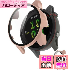 �y���������zINIAYOH For Garmin Forerunner 265/265 Music �J�o�[ �K�[�~�� Forerunner 265/265 Music �ی�P�[�X �����K���X�t�B����+���ϏՌ�PC�t���[�� ���˒ጸ �w��h�~ �y�ʃX�����݌v �F�F�s���N