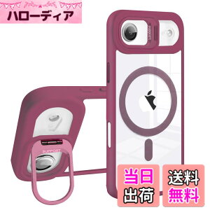 �y���������zKanyaku �p�̃P�[�X MagSafe�Ή� �����Y�ی� �X�^���h �X�g���b�v�z�[���t�� �F�F���b�h�A�T�C�Y�FIphone17Air
